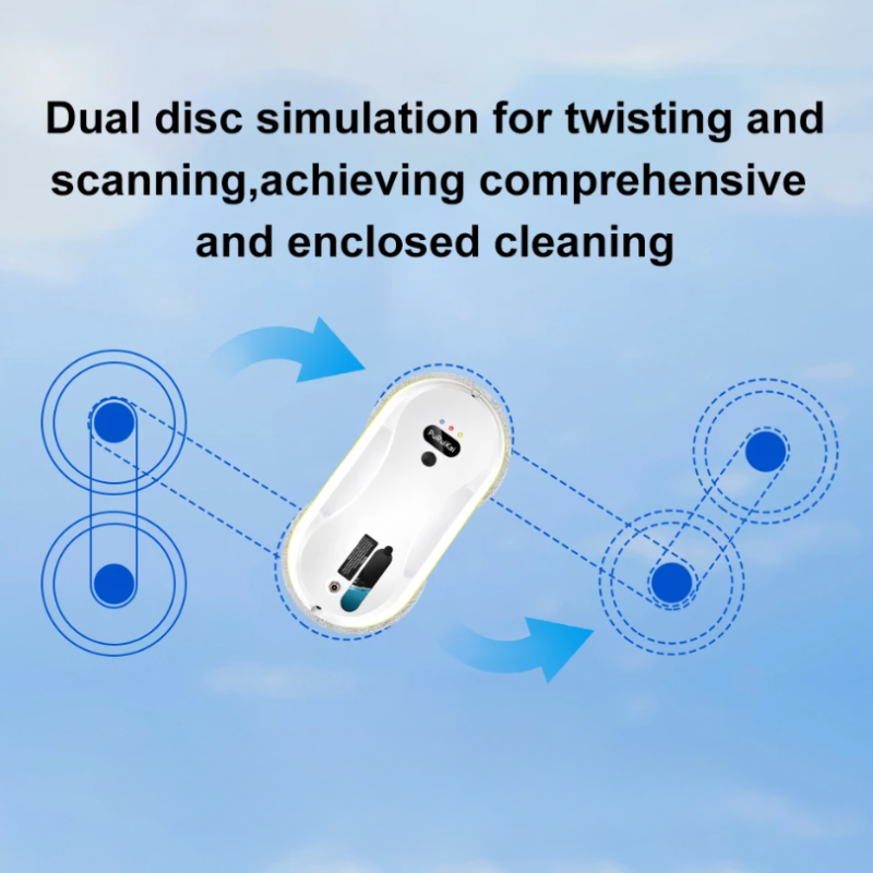 Cleaner Pro° CleaningBot: Smart Cleaning Robot With Spray And Safety Sensors
