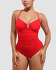 Icone™ ShapingSwimsuit: Elegant Cross Back Strap Body Shaping Swimsuit