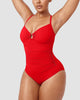 Icone™ ShapingSwimsuit: Elegant Cross Back Strap Body Shaping Swimsuit