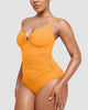 Icone™ ShapingSwimsuit: Elegant Cross Back Strap Body Shaping Swimsuit