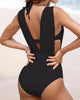 Icone™ HalterSwimsuit: V-Neck Halter Strap Waist Shaping Swimsuit