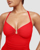 Icone™ ShapingSwimsuit: Elegant Cross Back Strap Body Shaping Swimsuit