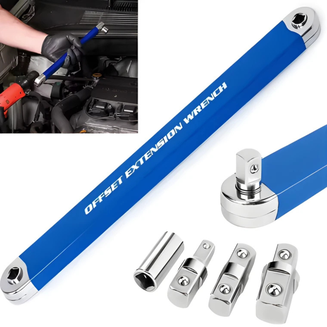 ExtensionWrench: Dual-Head Design Offset Extension Wrench Repair Tool