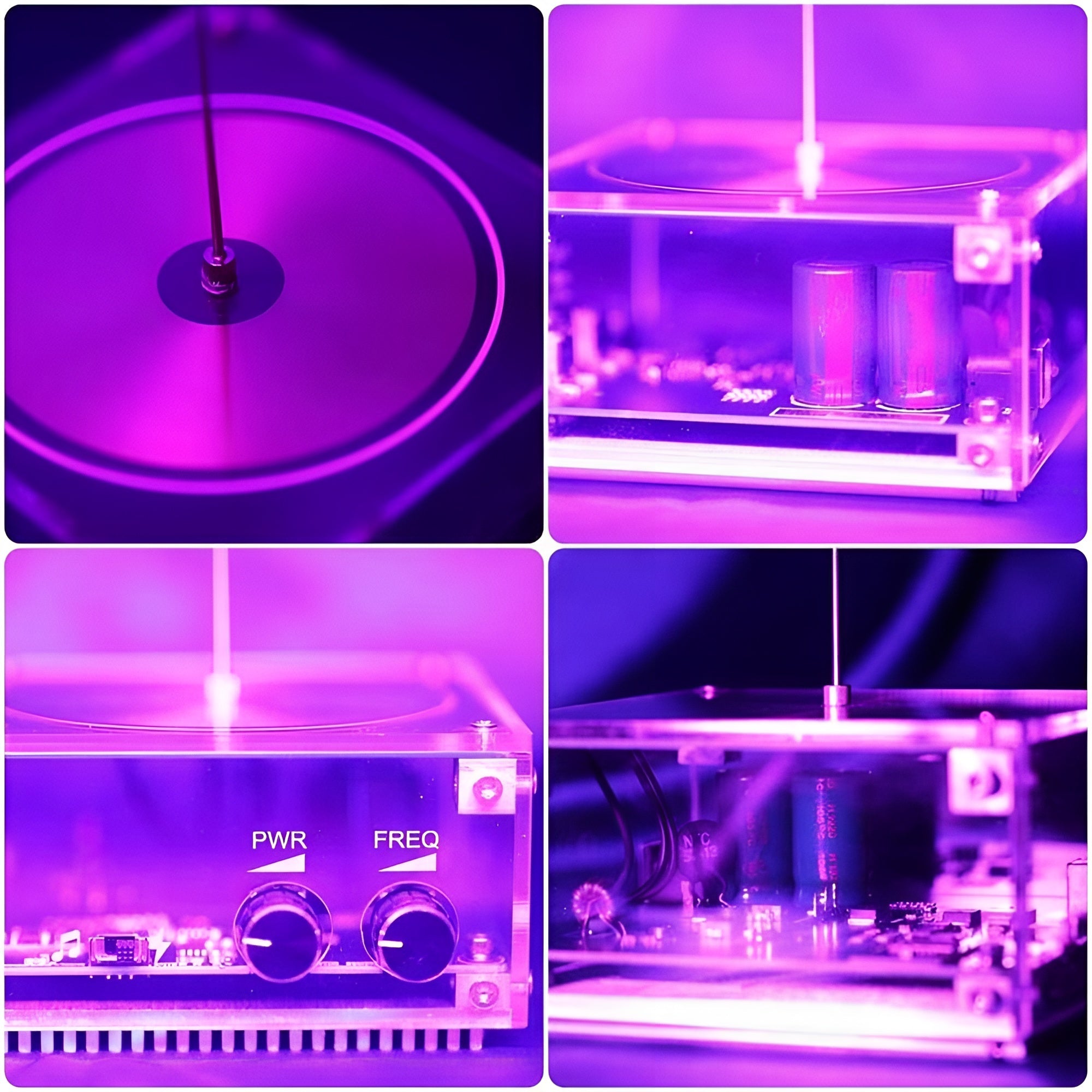 MusicalSpark: Tesla Coil Electric Musical Spark And Lightning Device