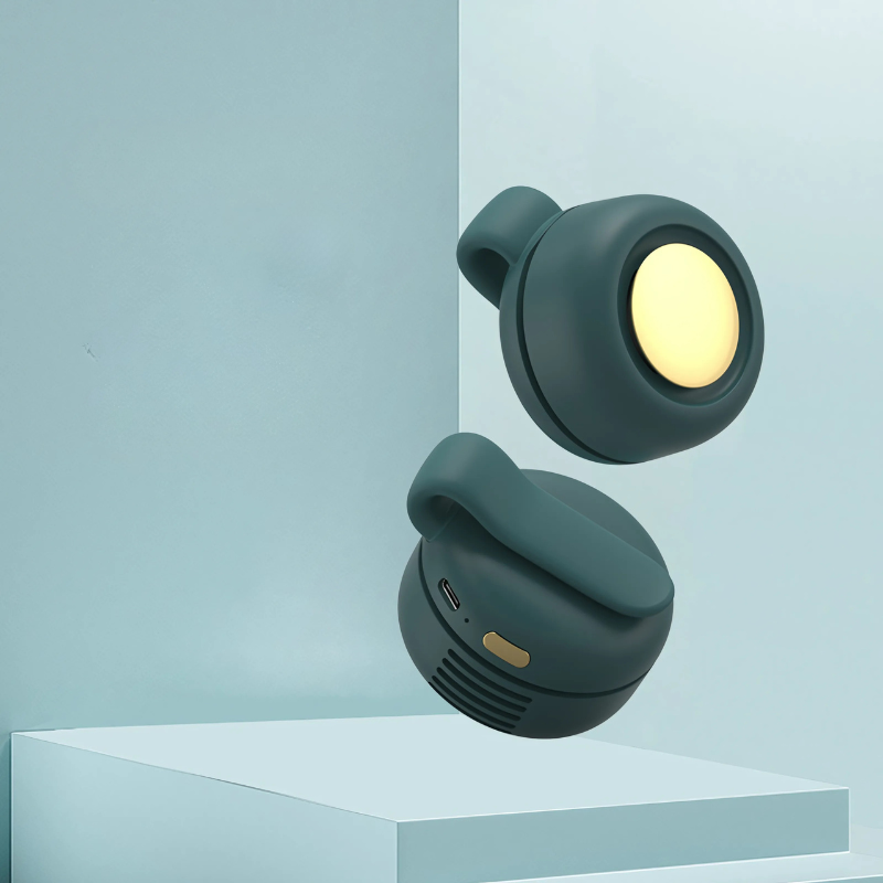 ClipFan - Mini Rechargeable Neck And Waist Clip-On Fan