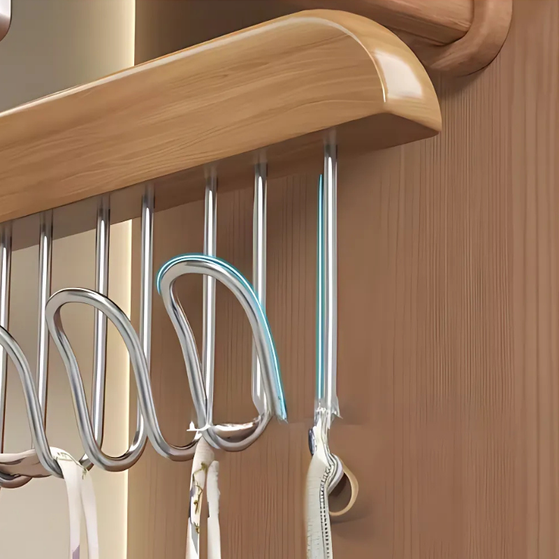 GlideHold® ClosetHanger 1+1 FREE: Durable Space-Saving Versatile Clothes Hanger