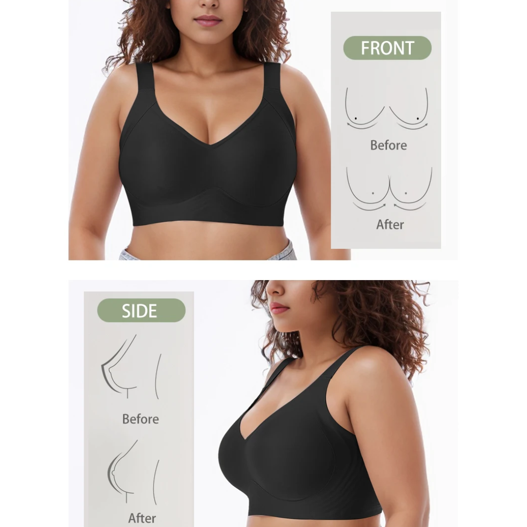 Icone™ BraLift 1+1 FREE: Super Firming Wire-Free Bra Lift Support Comfortable Fit