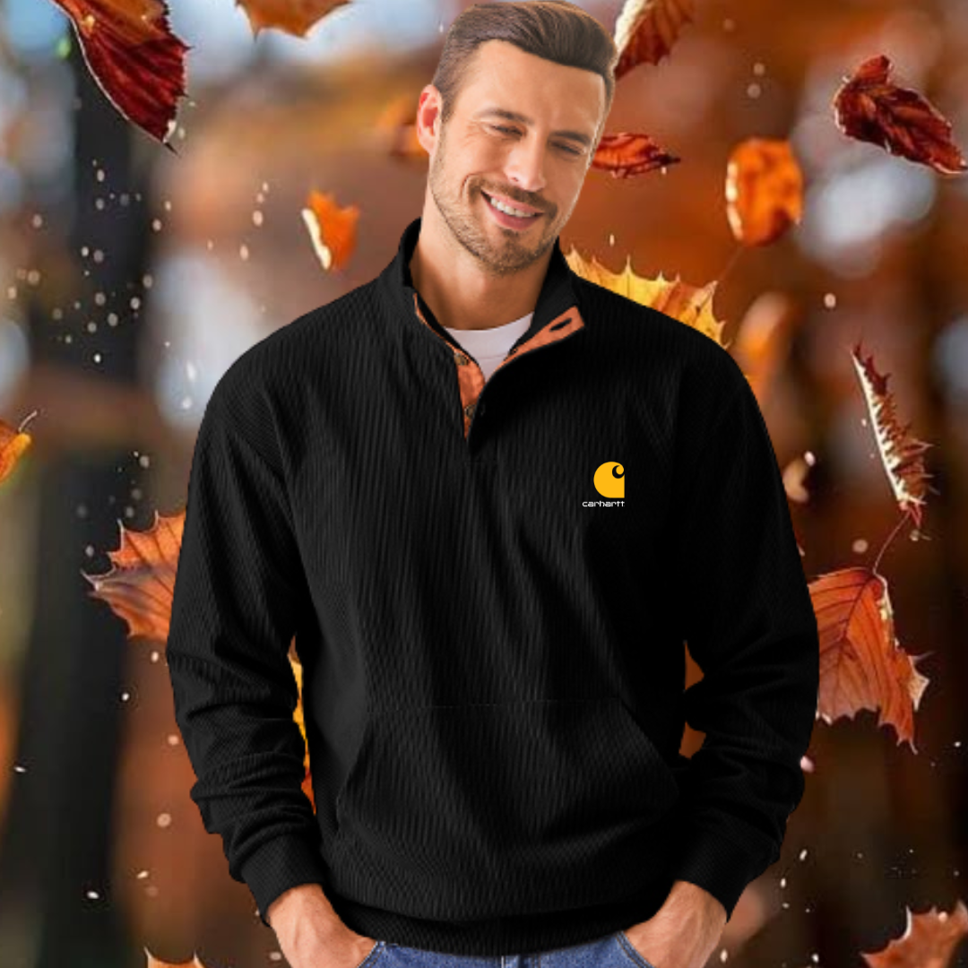 Icone™ CorduroySweatshirt: Casual Long-Sleeved Corduroy Sweatshirt