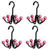 GlideHold® HangerHooks: 360° Swivel 6 Claw Hooks Closet Organizer Hanger