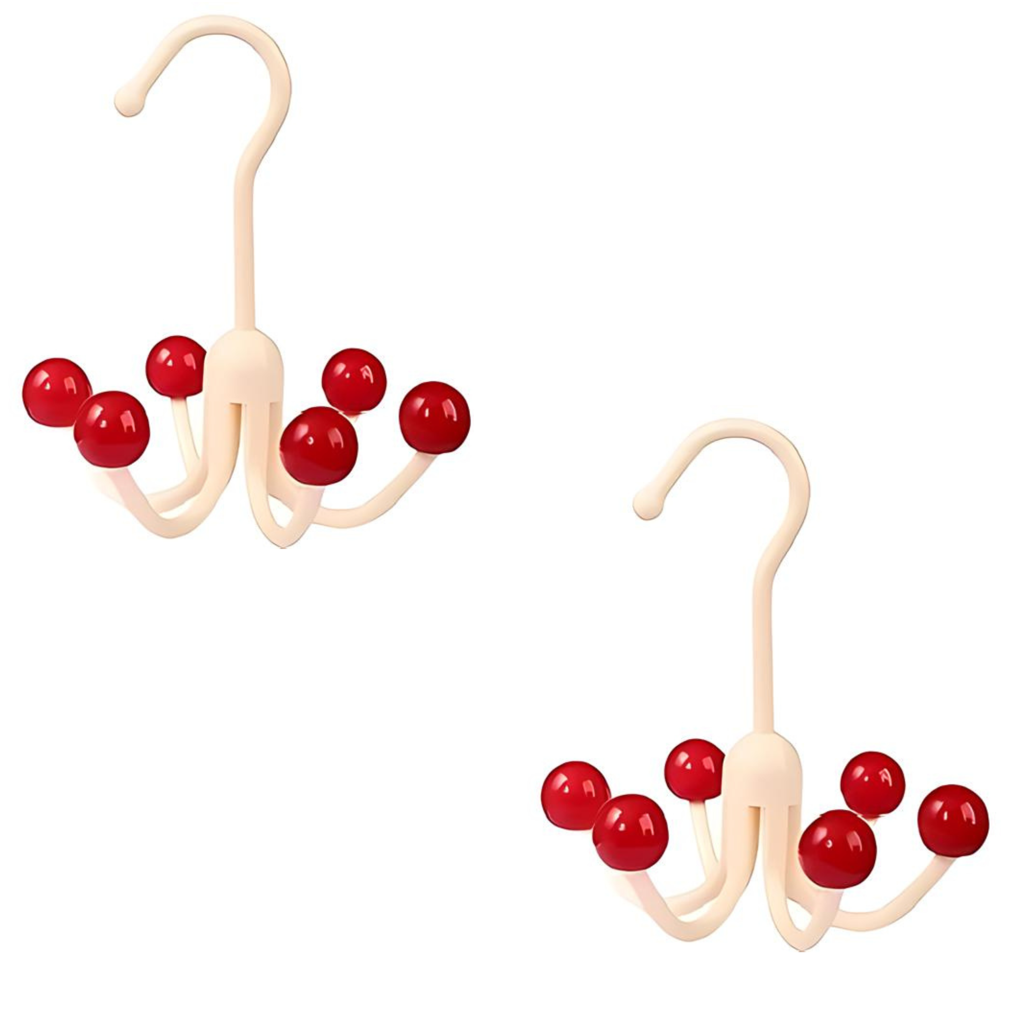 GlideHold® HangerHooks: 360° Swivel 6 Claw Hooks Closet Organizer Hanger