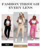 Icone™ OutfitSet: Jacket, Tank Top And Pants Casual Outfit Set For Women