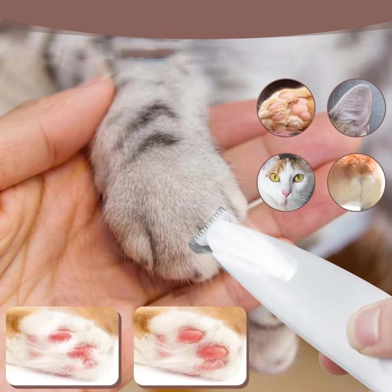 DogCatFri™  PetTrimmer: Pet Hair Trimmer With LED Light