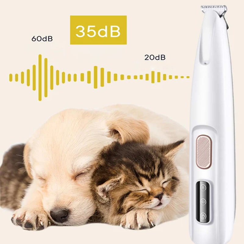 DogCatFri™  PetTrimmer: Pet Hair Trimmer With LED Light