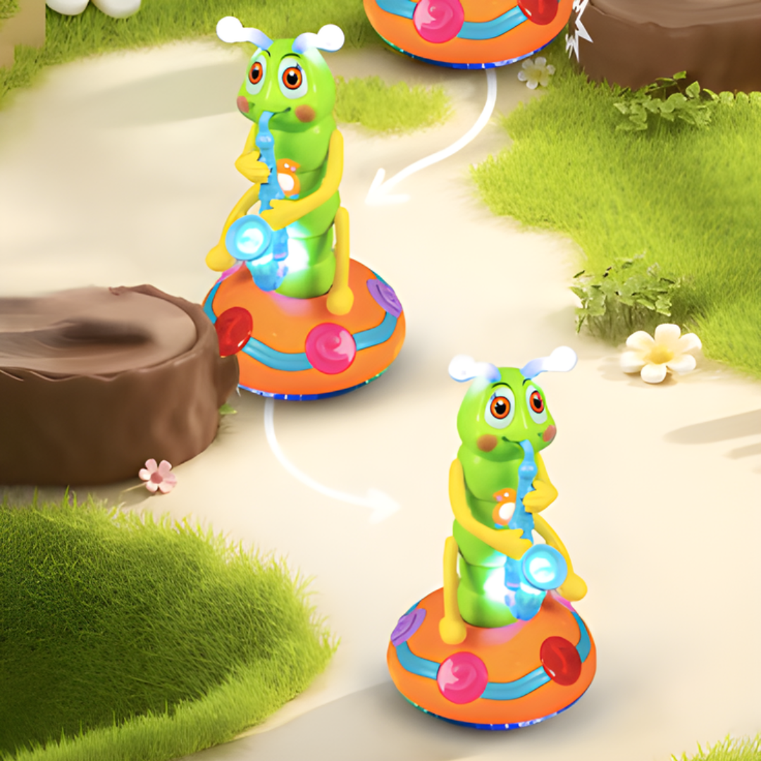 Kletshuts™ CaterpillarToy: Interactive Lights And Music Caterpillar Kids Play Toy