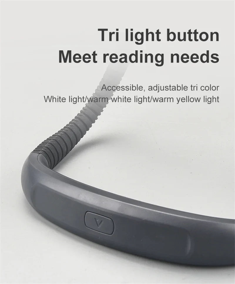 Ledsen™ ReadingLamp: Rechargeable LED Neck Light Flexible Reading Lamp