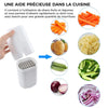Globetrek° VeggieChopper: Stainless Steel Fruit And Vegetable Multi-Chopper