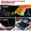 Globetrek° GrillMat – Non Stick BBQ Grill Mats With Easy Cut Box