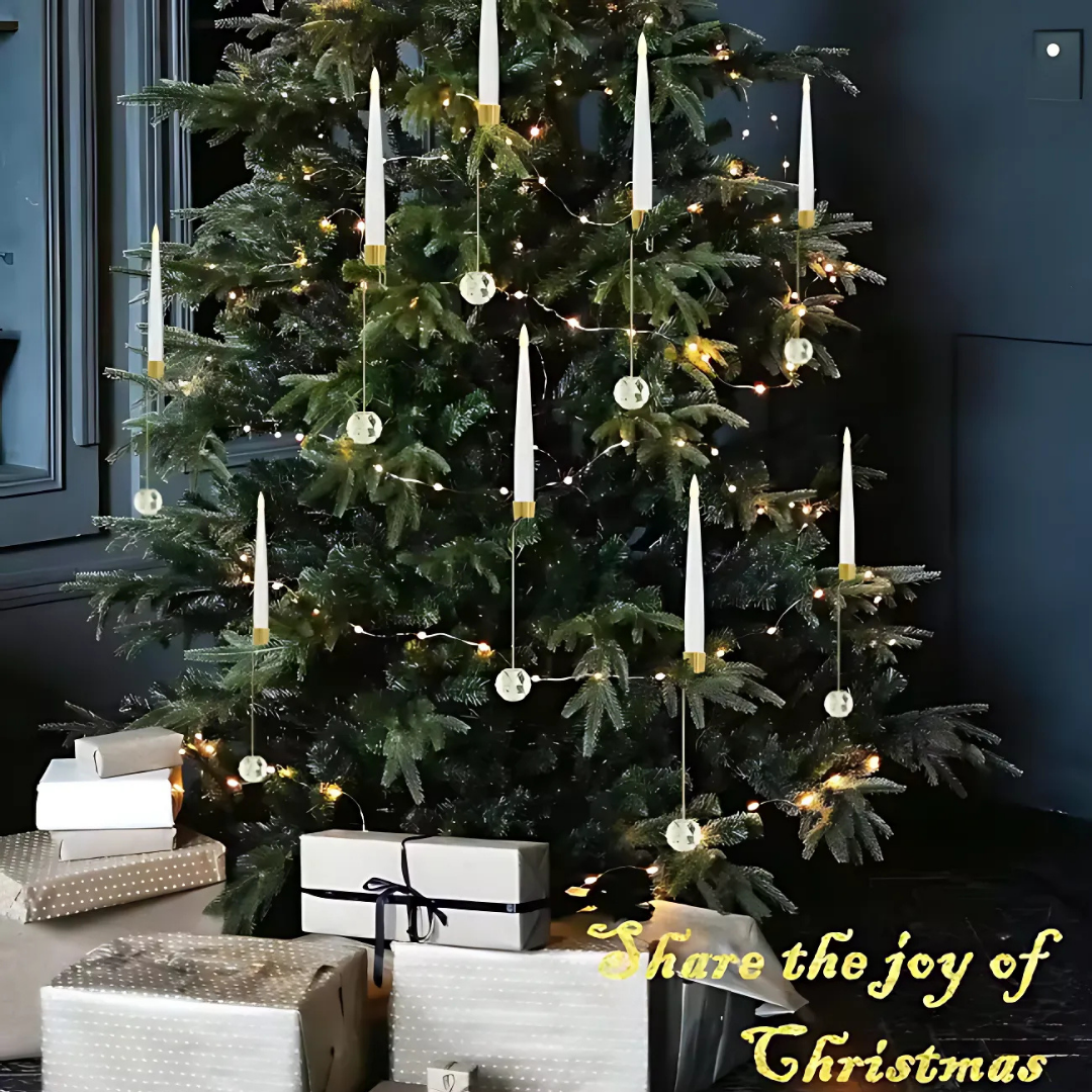 Ledsen™ ChristmasGlow: LED Magical Christmas Glow Crystal Ball Candles