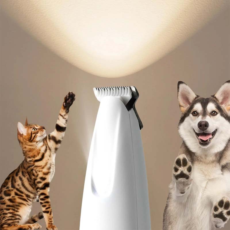 DogCatFri™  PetTrimmer: Pet Hair Trimmer With LED Light