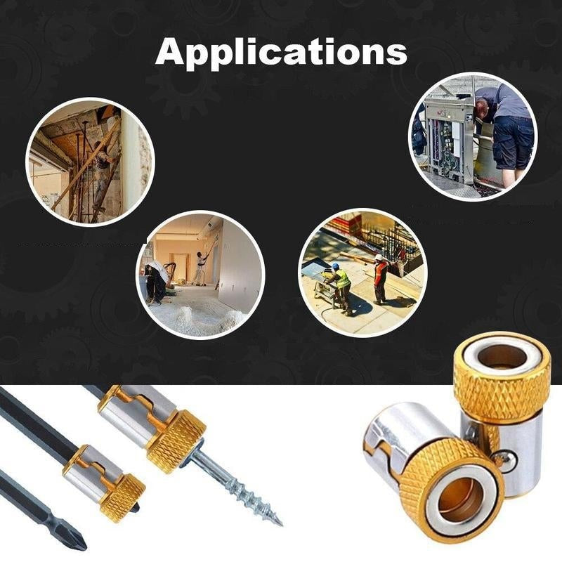 ScrewdriverTip 1+1 FREE - Magnetic Screwdriver Tip Removable Ring