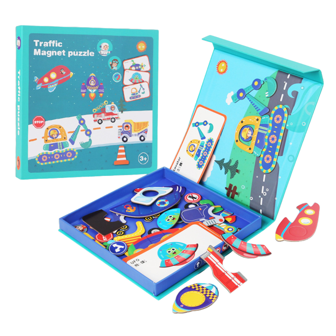 Kletshuts™ CharacterPuzzle: Interactive Change Character Puzzle Game Set Toy