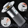 Globetrek° PopUpFilter 1+1 FREE: Stainless Steel Pop Up Drain Filter