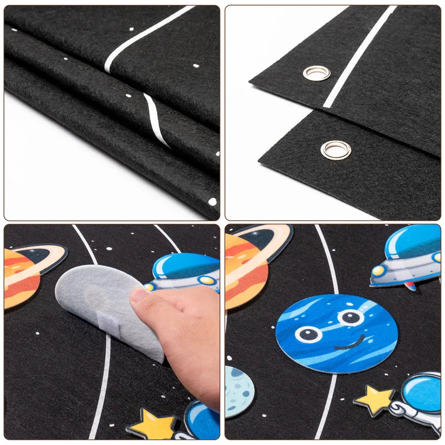 Kletshuts™ LearningBoard: Interactive Early Education Learning Board Set