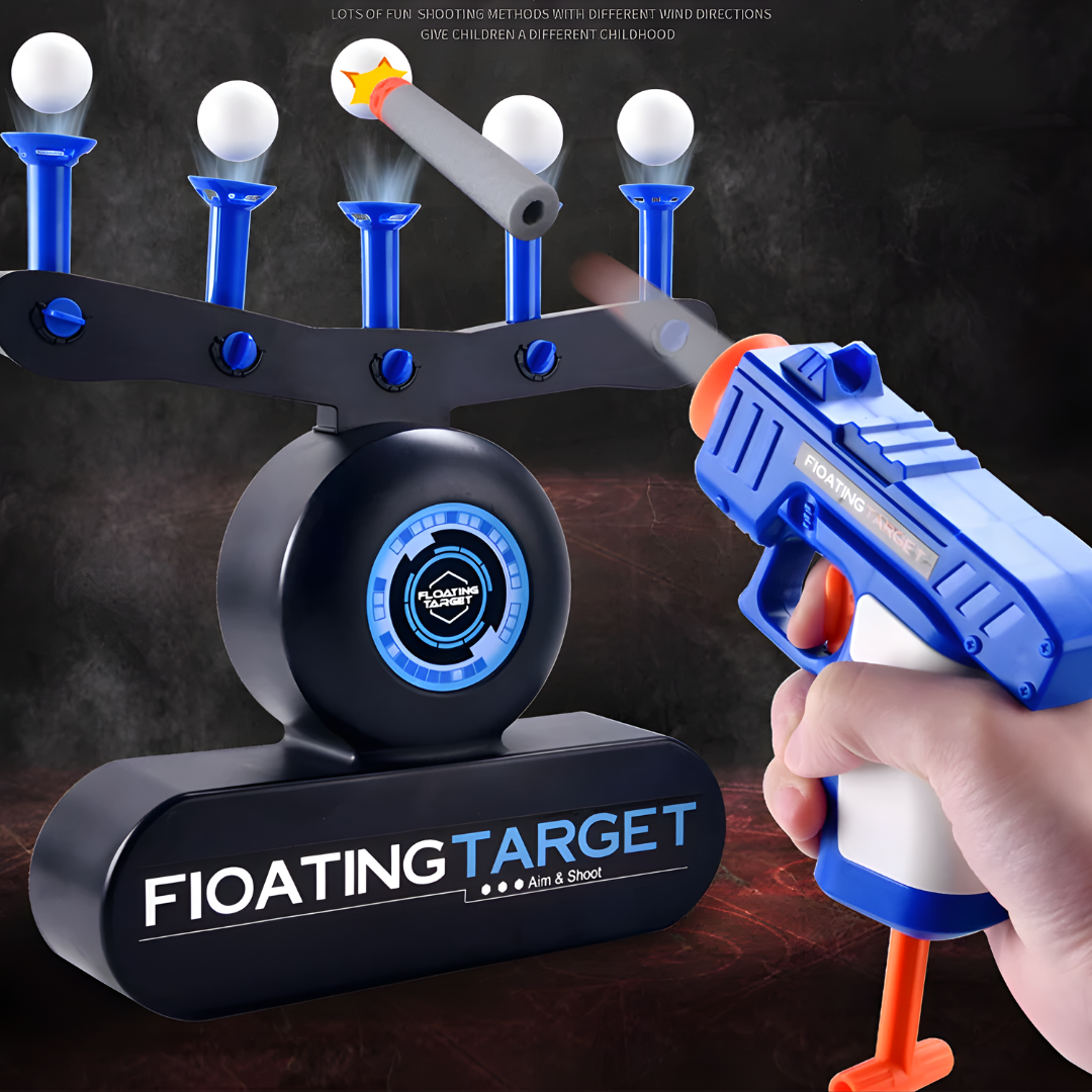 Kletshuts™ AirshotToy: Floating Ball Airshot Target Shooting Toy Game Set