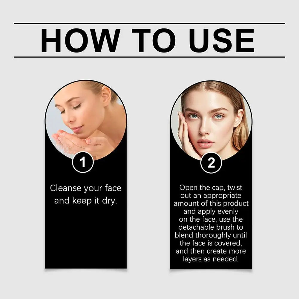 CompactFoundation: Compact Color Changing Full Coverage Foundation Cream Stick