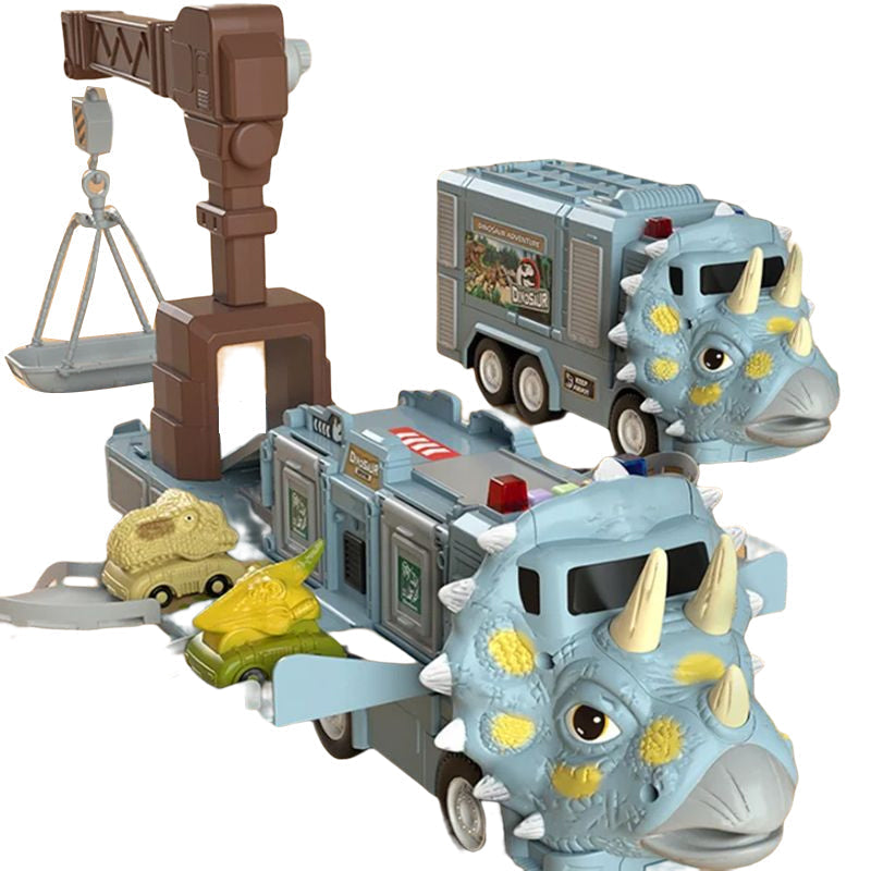 Kletshuts™ DinoTruck: Dinosaur Truck Toy Set With Lights And Music