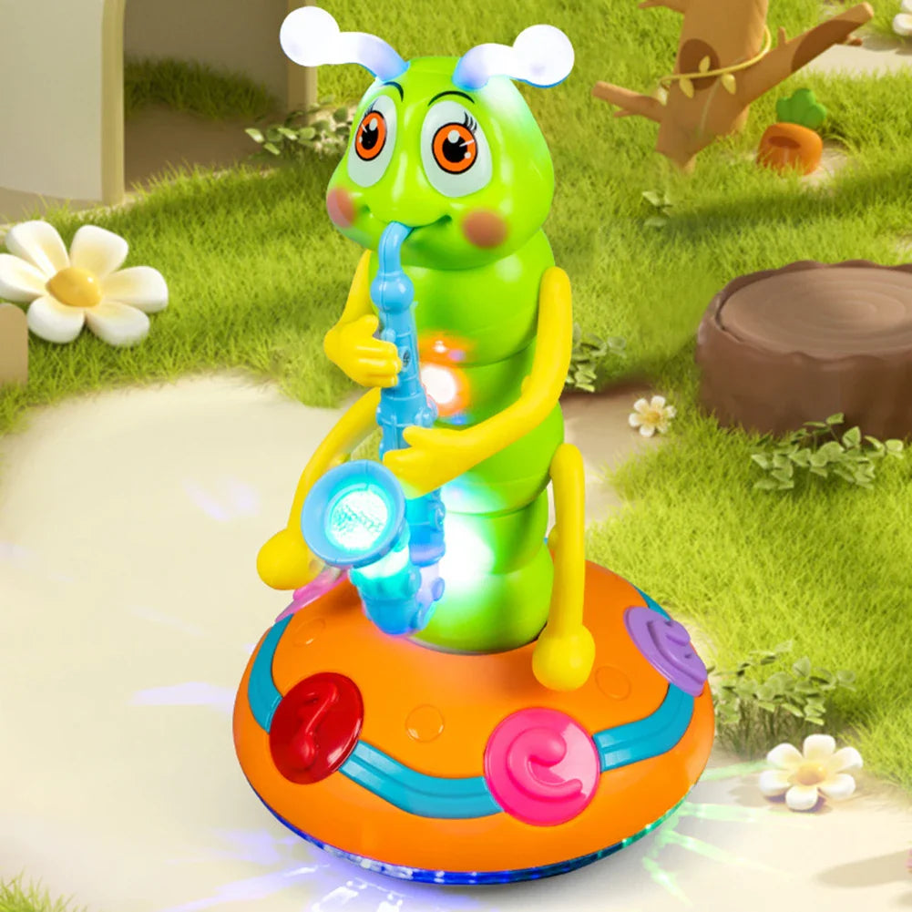 Kletshuts™ CaterpillarToy: Interactive Lights And Music Caterpillar Kids Play Toy