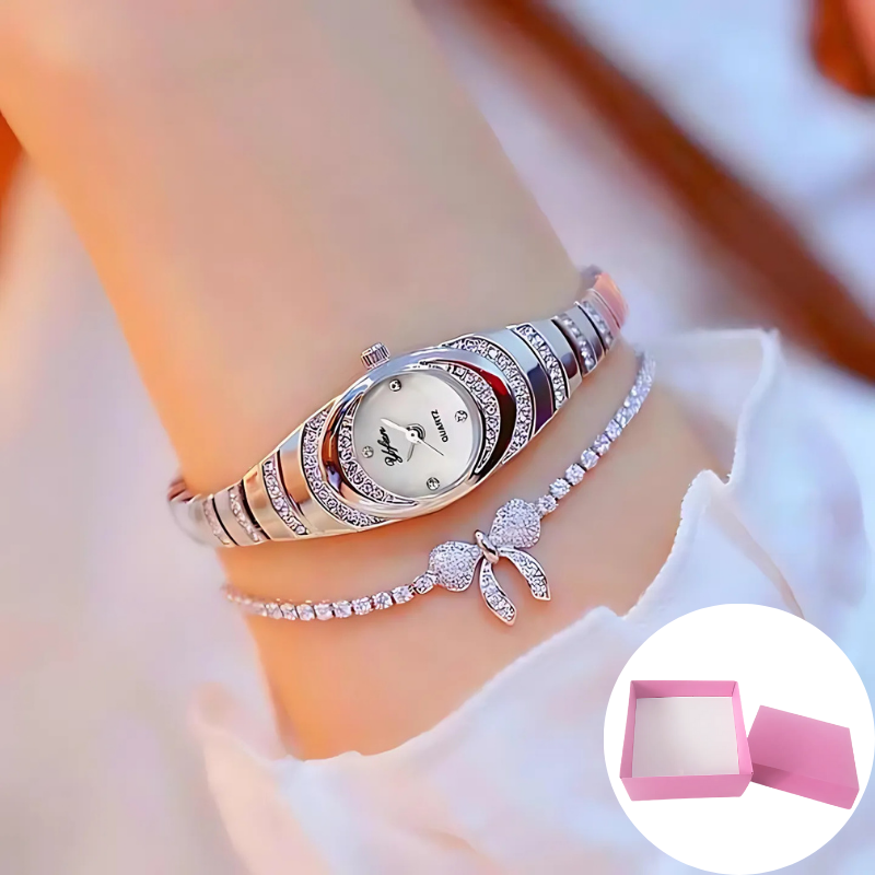 Jewelance™ ElegantWatch: Elegant Modern Women’s Watch With Gift Box