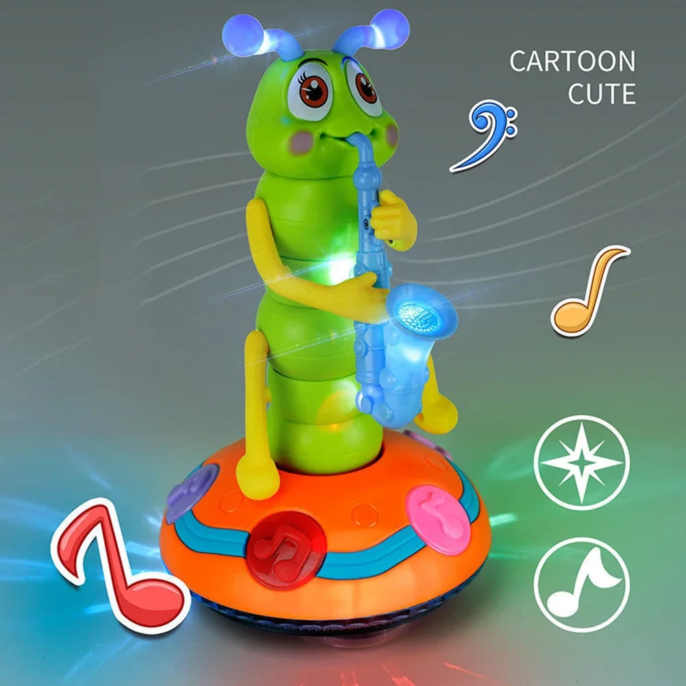 Kletshuts™ CaterpillarToy: Interactive Lights And Music Caterpillar Kids Play Toy