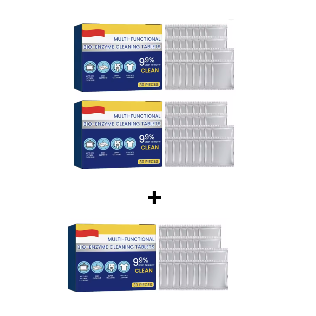 Cleaner Pro° TotalClean: Multi Action Bio-Enzyme Total Clean Tablets