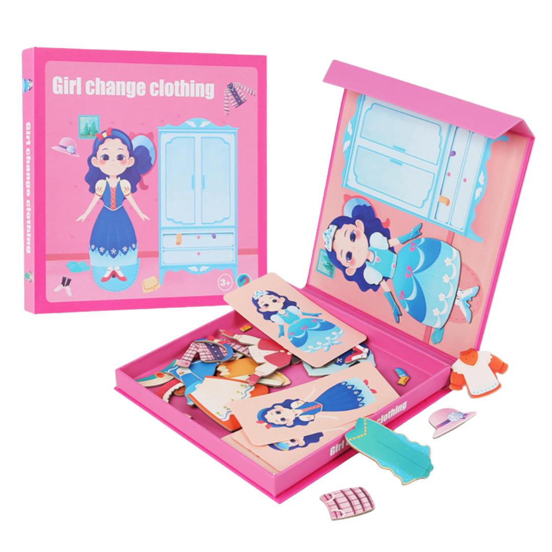 Kletshuts™ CharacterPuzzle: Interactive Change Character Puzzle Game Set Toy