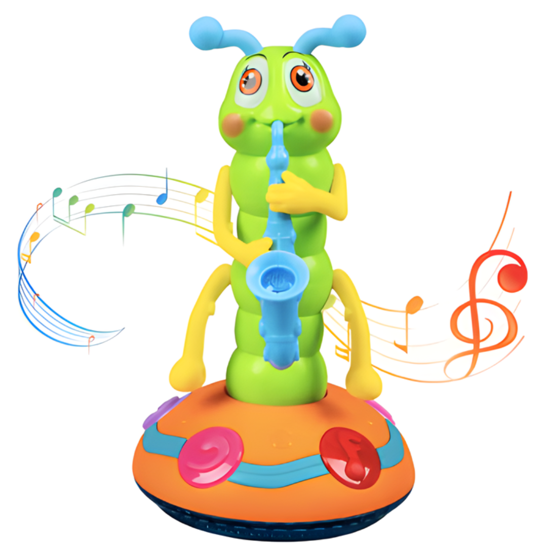 Kletshuts™ CaterpillarToy: Interactive Lights And Music Caterpillar Kids Play Toy