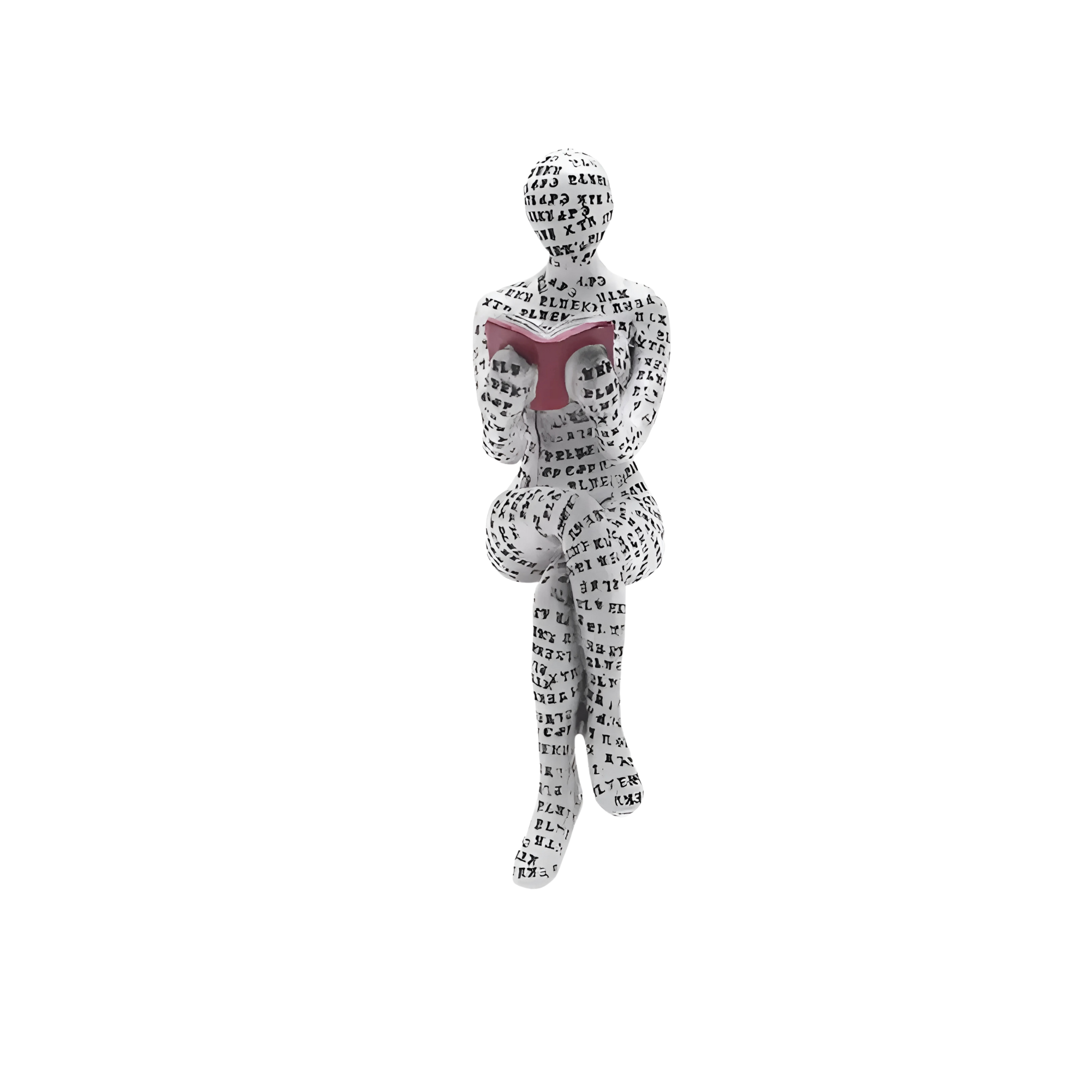 ReaderDecor 1+1 FREE: Reading Figure Decor For Desk And Shelf Display