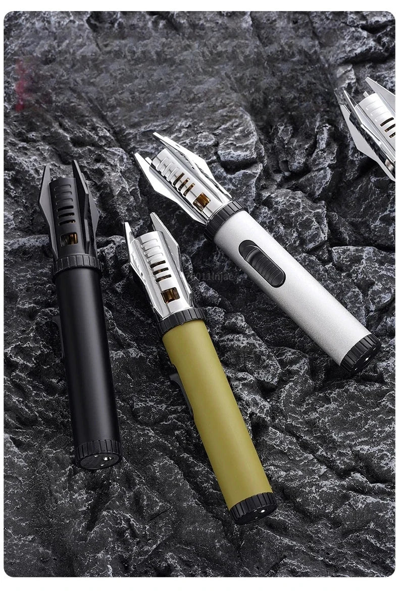 LightsaberFlame: Portable Lightsaber Windproof Flame Blow Torch Lighter