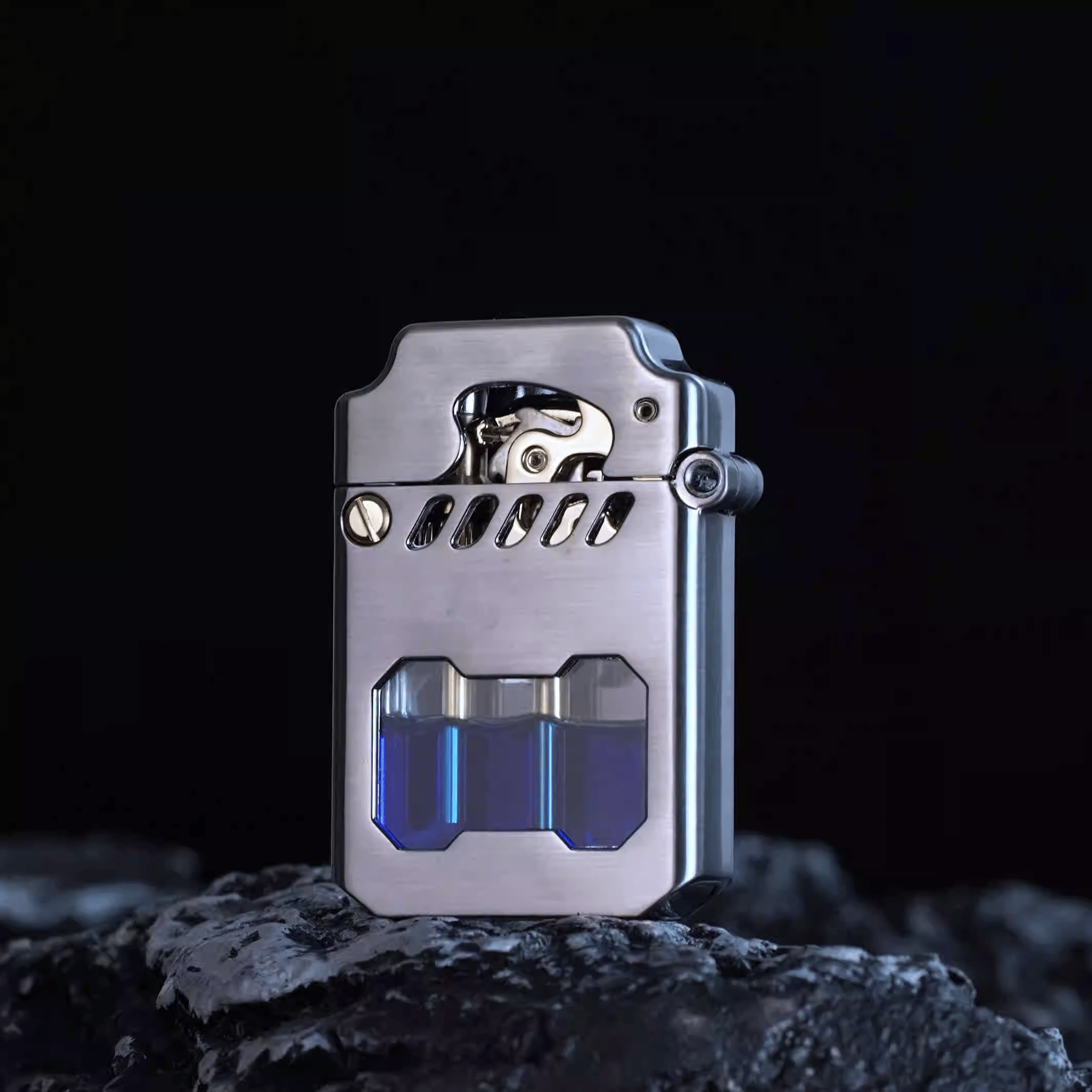 PowerLighter - Powerful Modern Design Windproof Metal Lighter