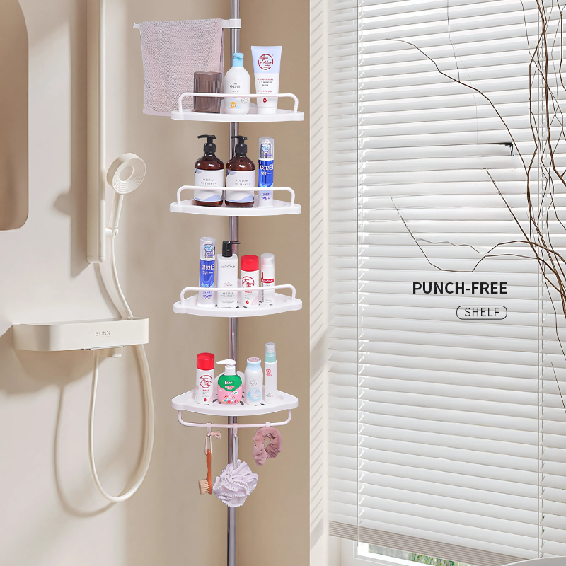 Globetrek° AdjustableRack: Extendable Bathroom Organizer Adjustable Rack