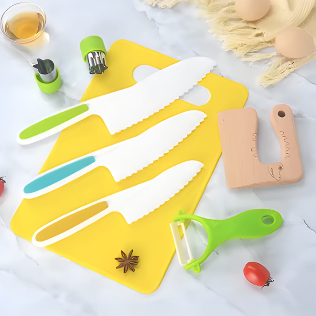 Kletshuts™ KidsKitchen: Safe Cutting Play Kids Kitchen Toy Set