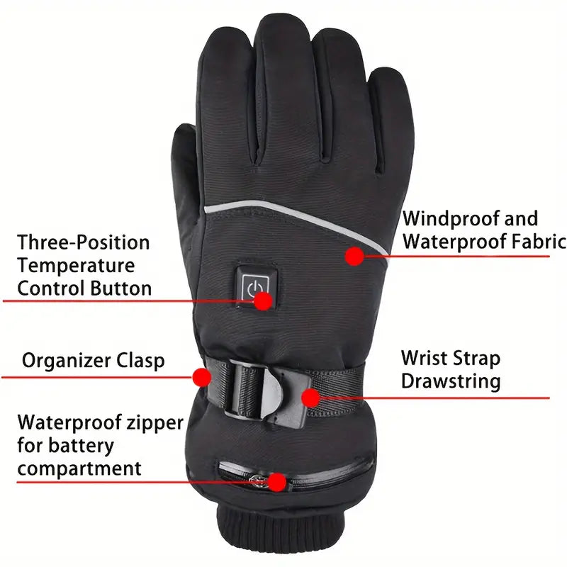 Icone™ ThermalGloves: Waterproof Winter Hand Warmer Thermal Gloves