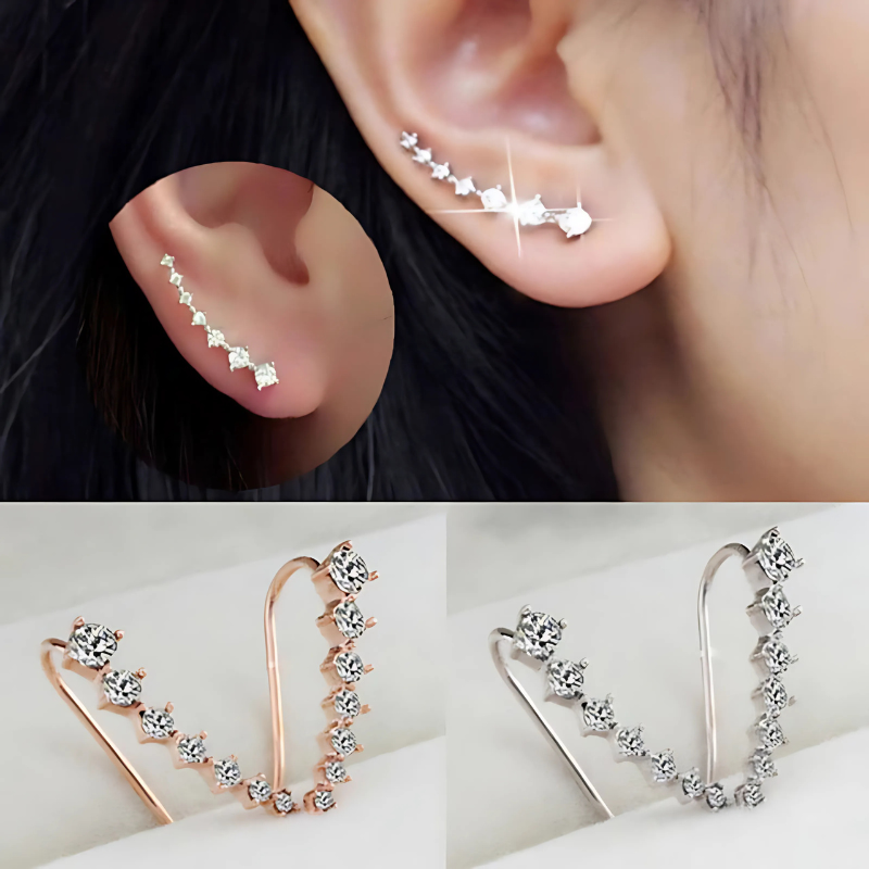Jewelance™ ClipEarrings 1+1 FREE: Long Elegant Clip-On Earrings In Gift Box