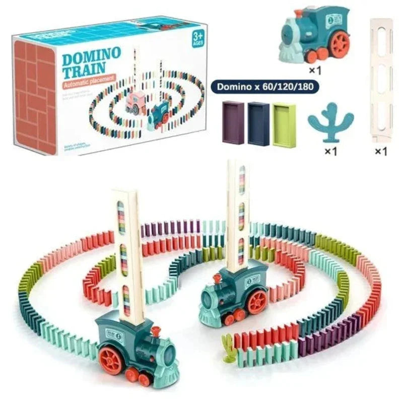 Kletshuts™ DominoTrain - Automatic Domino Laying Train Set