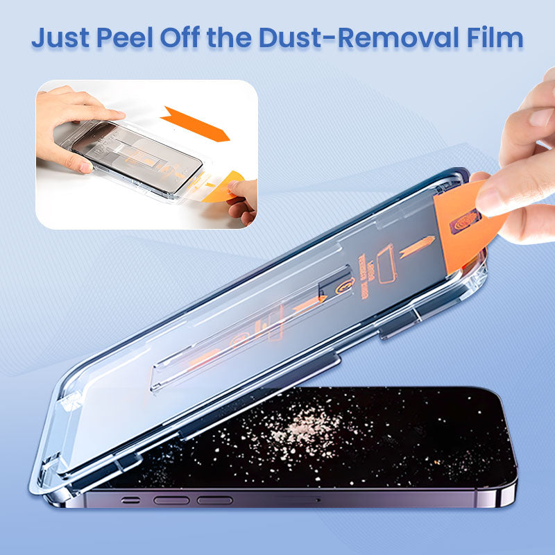 ScreenProtect 1+1 FREE: iPhone Tempered Glass HD Screen Protector