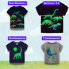 Icone™ DinoShirt: Children's Glow in the Dark Dinosaur T-Shirt