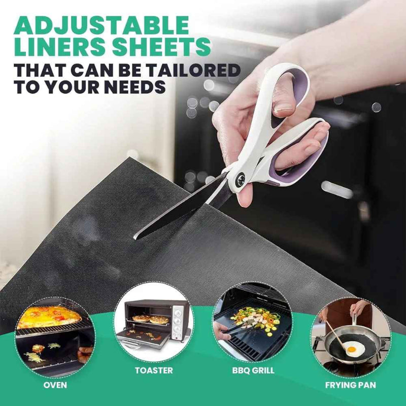 Globetrek° GrillMat – Non Stick BBQ Grill Mats With Easy Cut Box