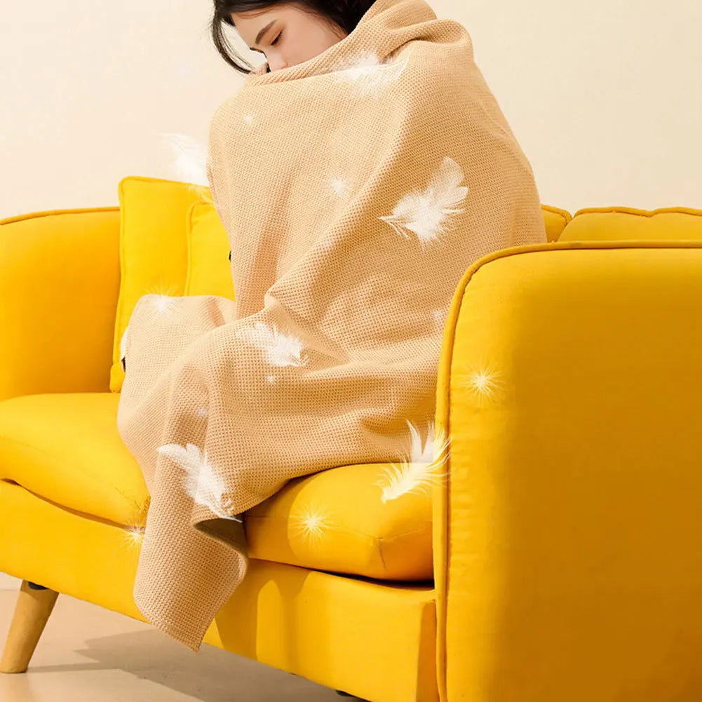 Icone™ HeatedShawl: Electric Heated Shawl Thermal Comfort Winter Warm Blanket