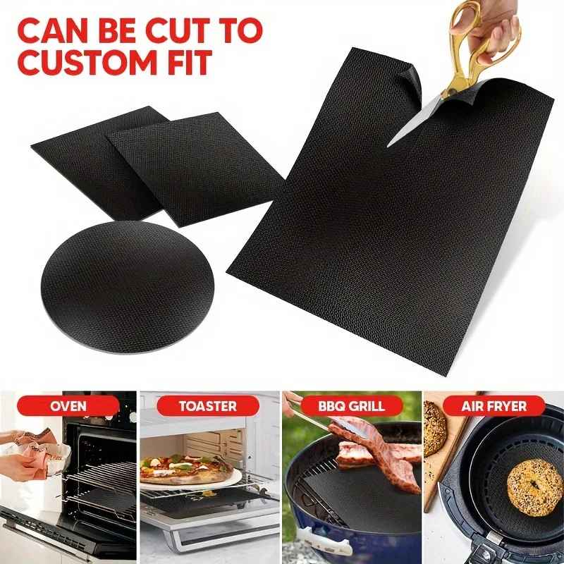 Globetrek° GrillMat – Non Stick BBQ Grill Mats With Easy Cut Box