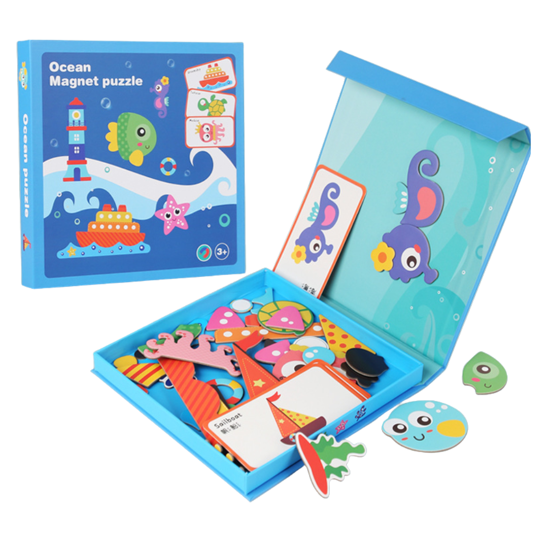 Kletshuts™ CharacterPuzzle: Interactive Change Character Puzzle Game Set Toy